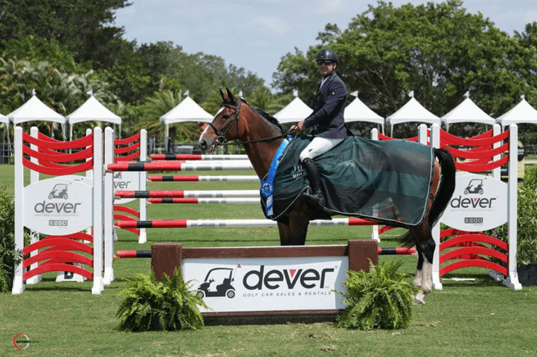 Santiago Lambre e All In Horses Cava Começam a Primavera II com $37.000 Dever Golf Cars 1.45m Victory