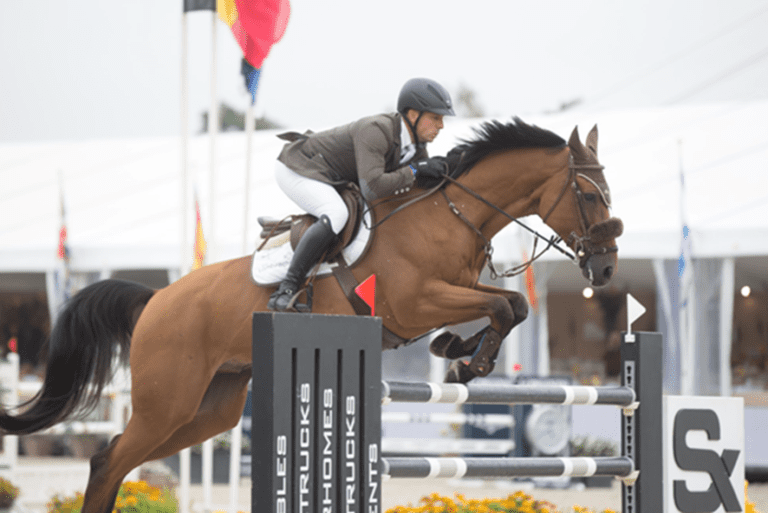 Segunda vitória consecutiva de Vincent Lambrecht em 2*1,45m de Opglabbeek