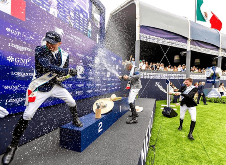 Cavaleiro Ludger Beerbaum ganha a etapa da Cidade do México da Global Champions Tour de saltos no hipismo