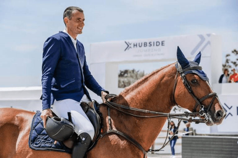 Grégory Wathelet perde por pouco Mathieu Billot na classe CSIO 5* 1m45 de La Baule
