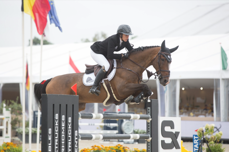 Gudrun Patteet conquista bronze na qualificação Montefalco 4* LR Grand Prix
