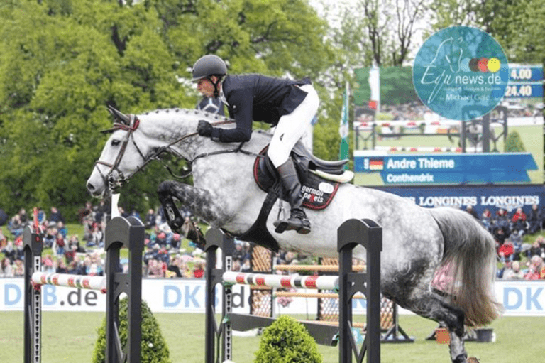 Andre Thieme triunfa no CSIO3* 1.60m Grand Prix de Mannheim