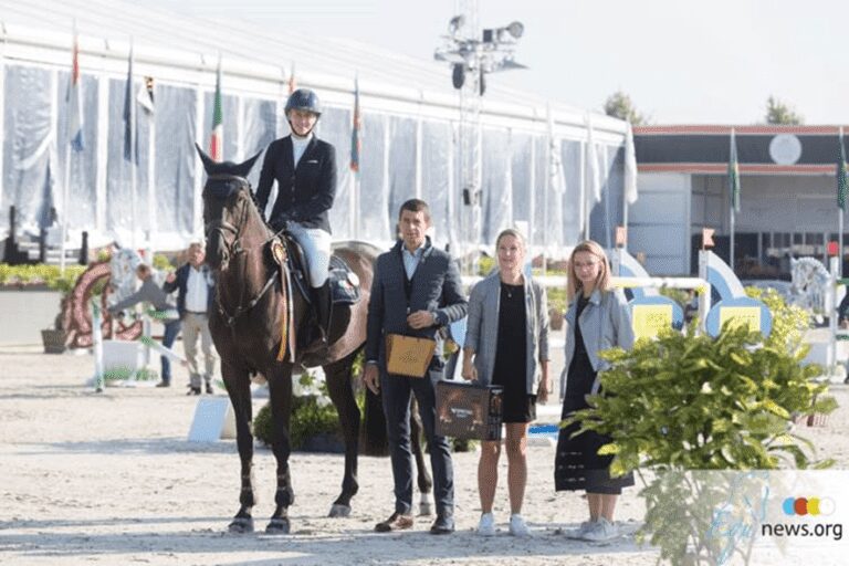 Olivier Philippaerts e Leonie Peeters brilham no pódio de 1,40m em Opglabbeek