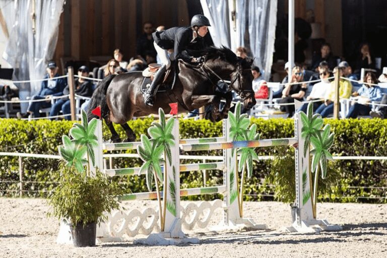 Thibeau fica em quarto lugar em 1,45m CSI4* Classe de classificação de Opglabbeek