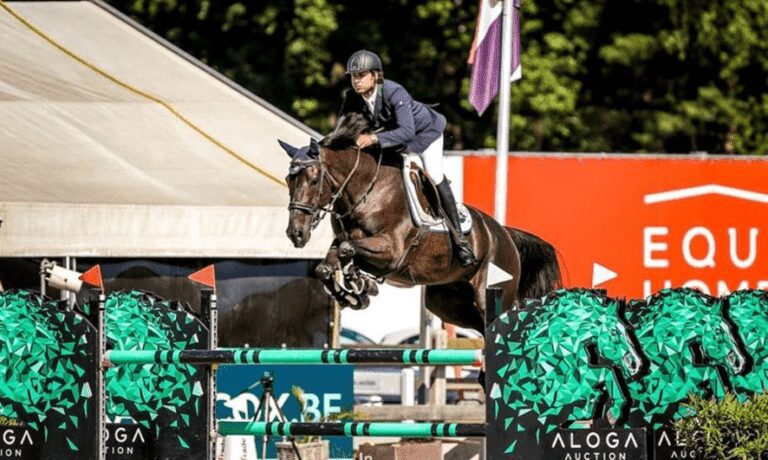 Luiz Francisco Azevedo vence provas de saltos na Bélgica