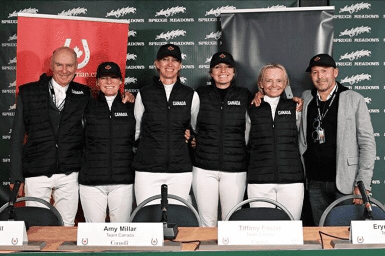 Anunciada a equipe canadense de saltos para os Jogos Equestres Mundiais em Herning