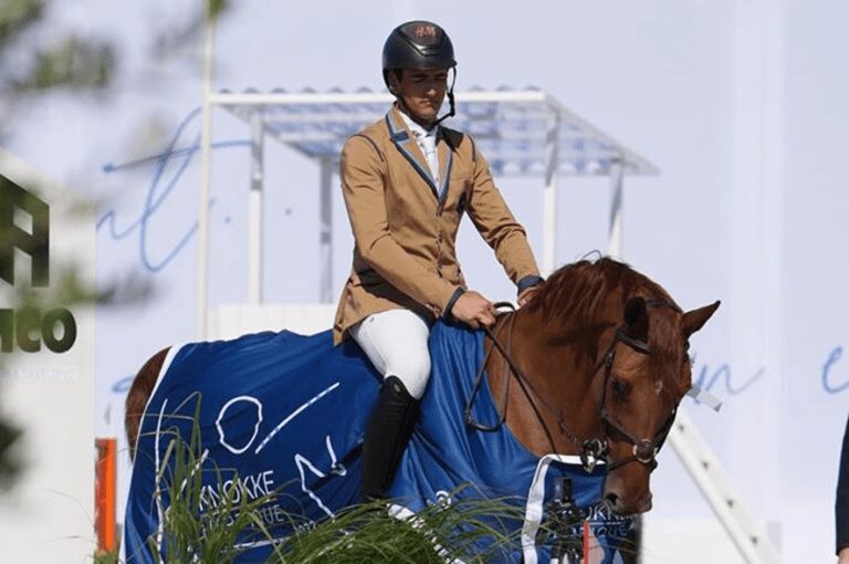 Nicola Philippaerts melhor cavaleiro CSI3* de Knokke Hippique I