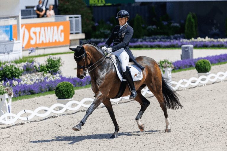 Frederic Wandres conquista o primeiro lugar no 4* Prix St. Georges no CHIO Aachen