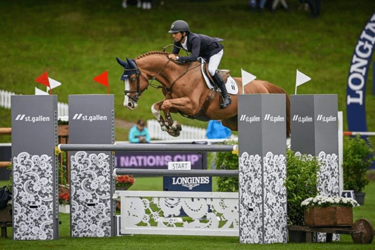 Jos Verlooy e Cazan Z ficaram em segundo lugar na Youngster Cup Sankt Gallen. Vitória para Marlon Zanotelli.