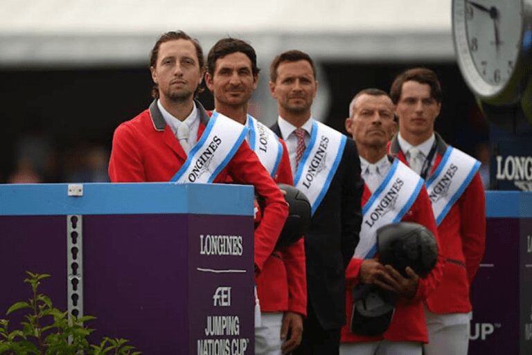 Suíça ganha a etapa de St.Gallen da Copa das Nações de Saltos no Hipismo