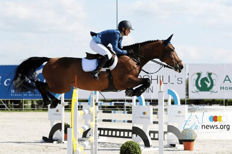 2º lugar para Stephanie Andries em 1,45m de Knokke