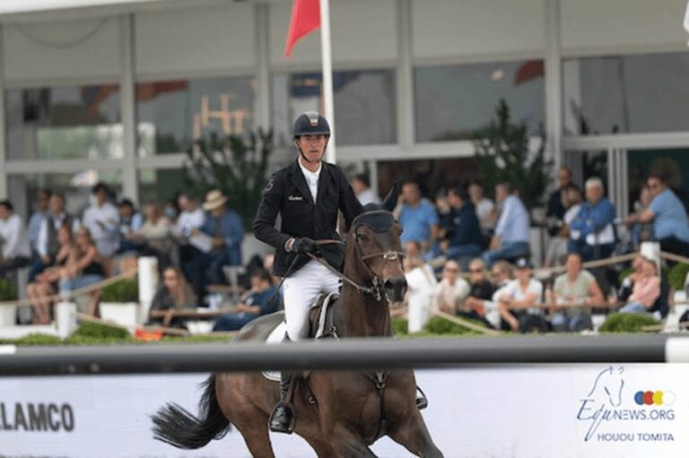 Jos Verlooy fica entre os dez primeiros no Grande Prêmio de 1,60m Valkenswaard