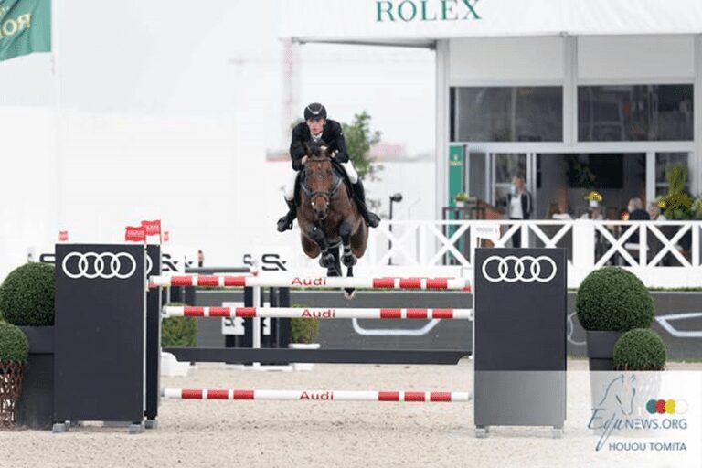 Max Sebrechts salta para o top 5 na prova principal de 1,55m de Knokke