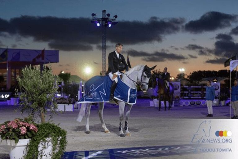Gilles Thomas brilha como estrela belga nos 1,50m CSIO5* Classe principal Knokke HIPpique