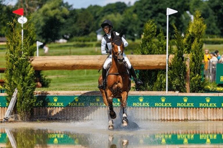 Sandra Auffarth e britânicos dominam cruzamento encurtado de 4* em Aachen