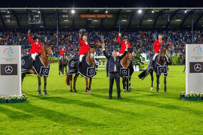 Equipe de ouro para a Alemanha na semifinal Longines EEF Nations Cup de Budapeste