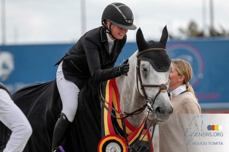 Equipe Philippaerts marca durante o Campeonato Belga para novos de sete anos graças ao Private Dancer Van ‘t Meulenhof