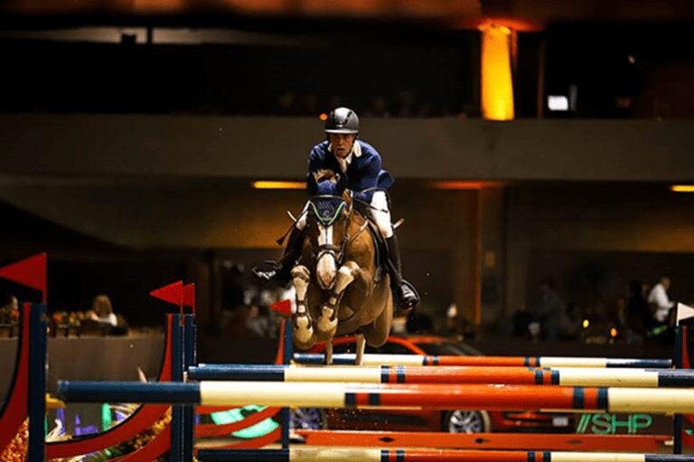 Definidos os primeiros vencedores do CSI-W Indoor SHP 2022 com vitória de Stephan Barcha, a 1.40m
