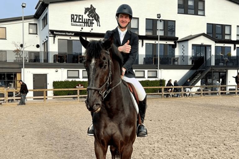 Pieter van den Bergh quinto na competição CSI2* 1,45m LR em Lier