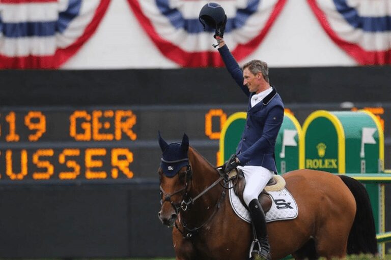 Gilles Thomas terceiro no difícil 1,70m Rolex Grand Prix de Calgary.&nbsp;Deusser vence!
