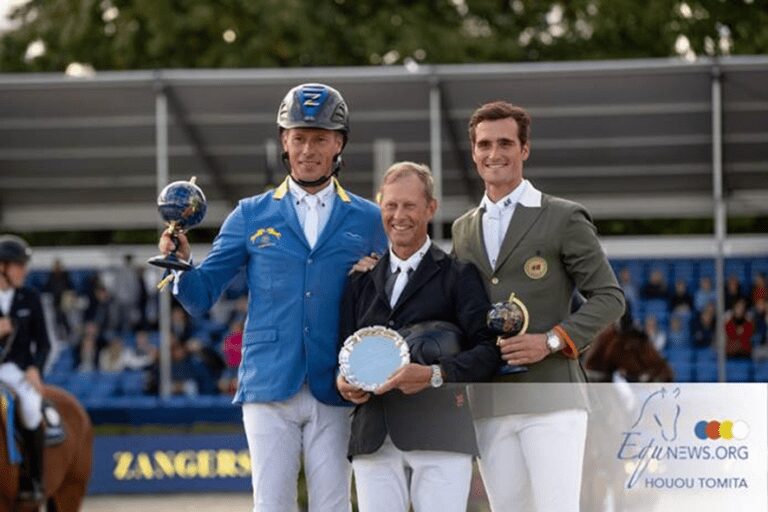 Olivier fecha o Campeonato do Mundo de cavalos jovens com bronze nos sete anos