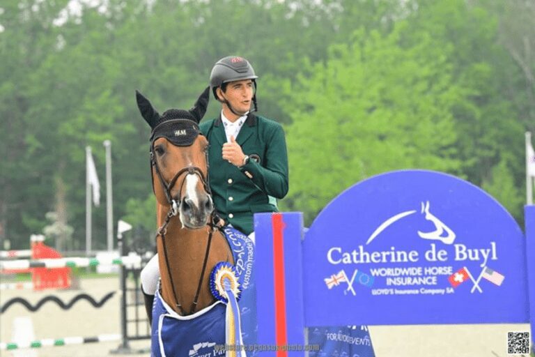 Nicola Philippaerts imbatível na qualificação do Grande Prêmio de 1,45m Oliva
