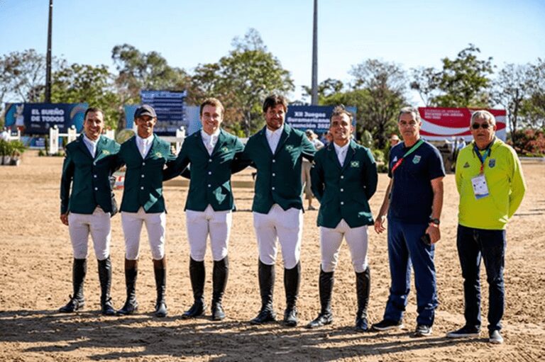 Time Brasil de Salto lidera disputa por equipes e individual no Sul-americano 2022