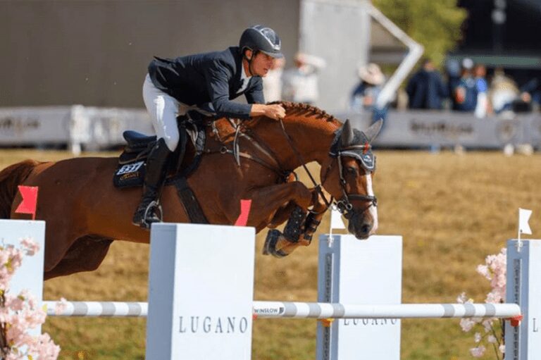 Tanner Korotkin reivindica primeira vitória no Grande Prêmio da FEI com Quinn 33 em $100,00 Lugano Diamonds 1,50m Grand Prix CSI3*