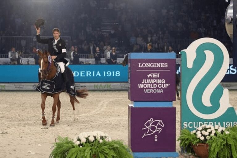 Henrik von Eckermann e King Edward vencem a Copa do Mundo de Verona.&nbsp;Nicola Philippaerts ficou em quarto!