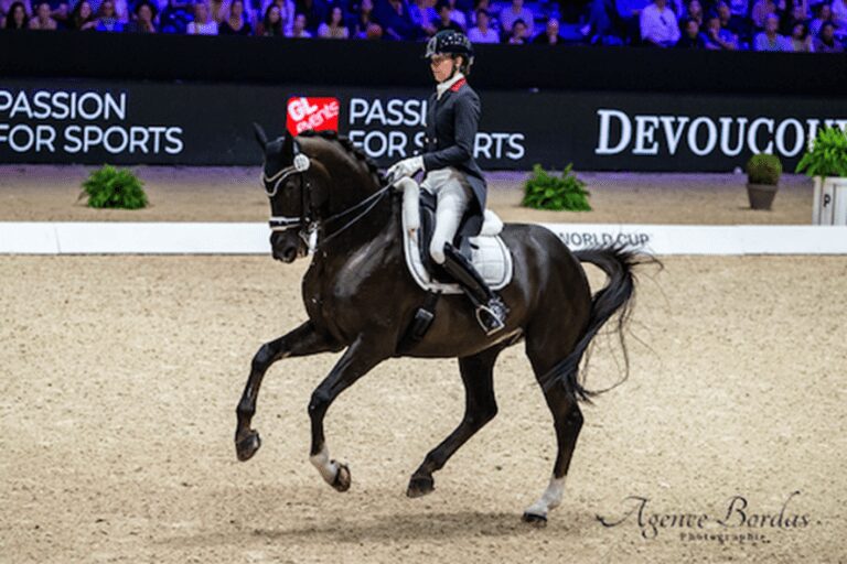 Golpe duplo para Jessica Von Bredow-Werndl durante o Sweden International Horse Show