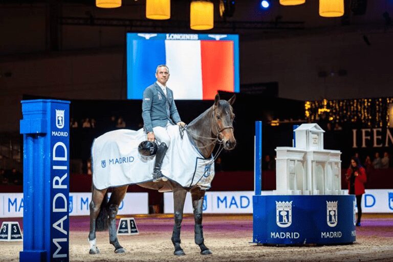 Epaillard impede Deusser de vencer durante o 5* Grande Prêmio da Copa do Mundo em Madri