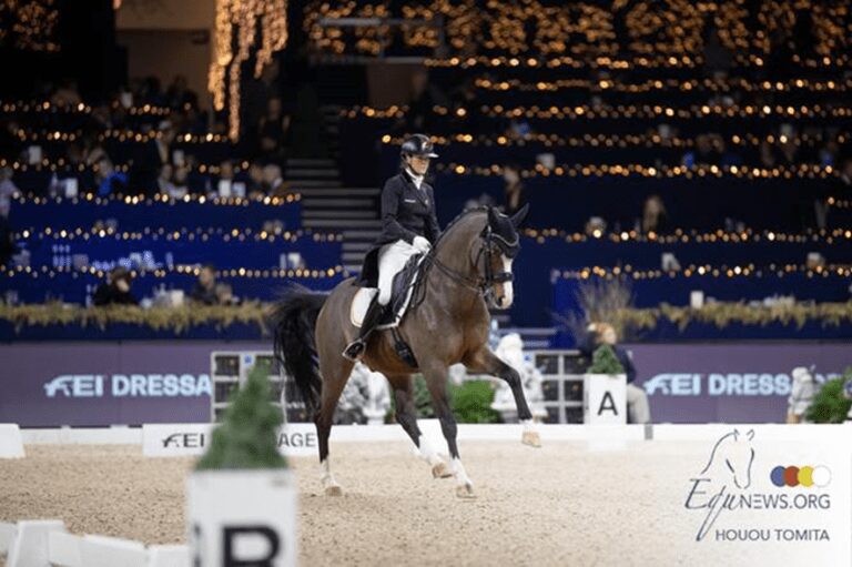 Larissa Pauluis brilha no Grande Prêmio da Copa do Mundo FEI de Mechelen