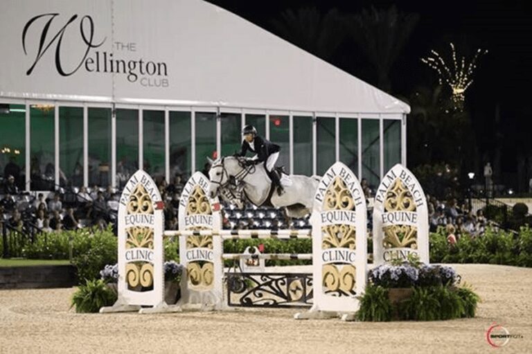 Jos Verlooy sobe ao pódio do Grand Prix em Wellington. Kent Farrington vence!