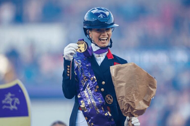 Campeã nacional de LRV ZZ-dressage dança para a vitória no GP com Charlotte ‘Lottie’ Fry