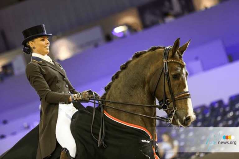 Isabel Cool segundo lugar no Prix St Georges van Exloo