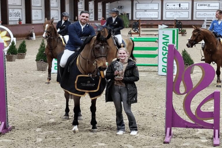 Matthias Hens se despede da princess van ‘t Heike