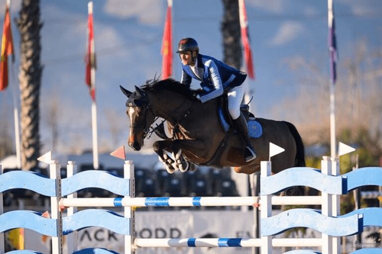 Olivier Philippaerts e H&M Miro terminaram em terceiro no Grand Prix Oliva