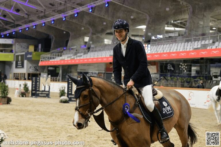 Jordy van Massenhove alcança o top 10 no Grande Prêmio de Basel de 1,60m