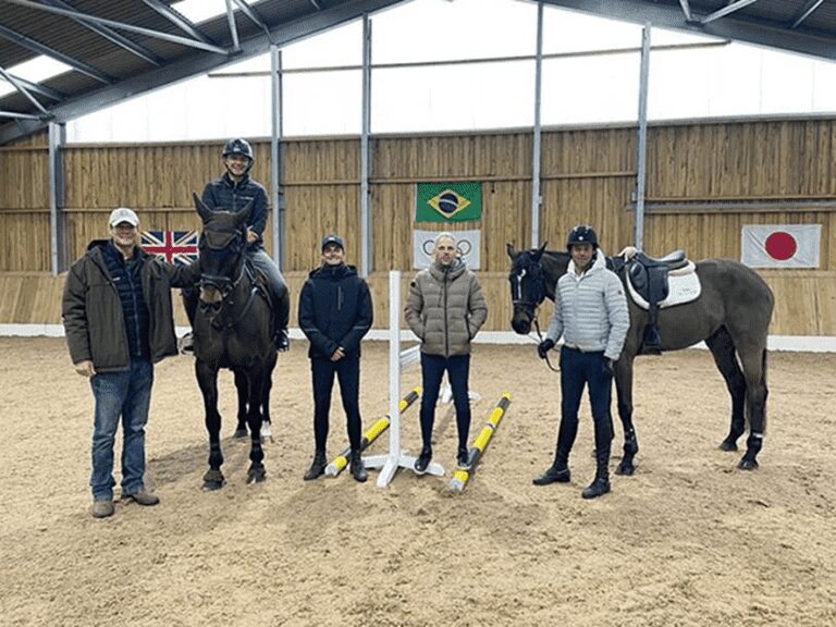 Candidatos à formação do Time Brasil de Concurso Completo participam da 1ª clínica da temporada com William Fox-Pitt