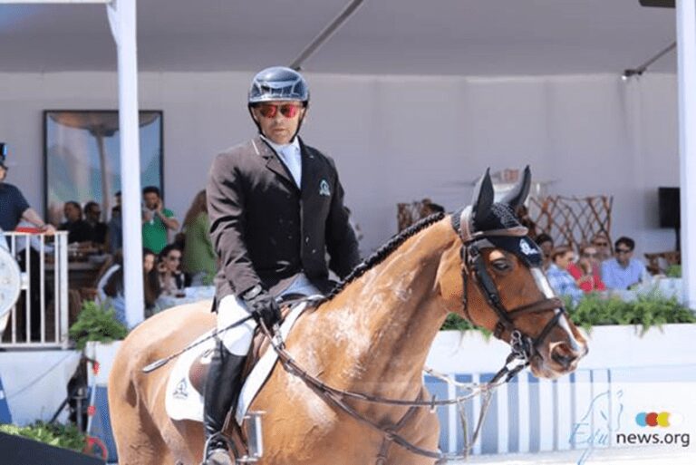 Cavaleiro olímpico, Eric Lamaze enfrenta processo de venda de cavalos