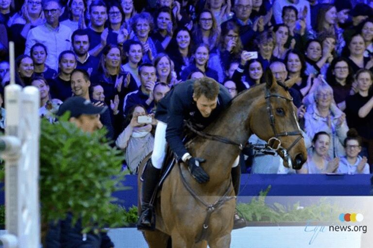Despedida oficial de Toveks Mary Lou & H&m All In no Gotemburgo Horse Show