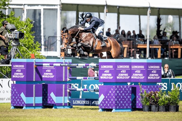 Santiago Lambre com Chacco Blue II é 3º em GP, a 1.60m, nos EUA e está habilitado para a Final da Copa do Mundo