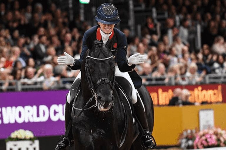 Charlotte Fry continua vencendo: Glamourdale perto de 80% na Copa do Mundo GP do Masters da Holanda