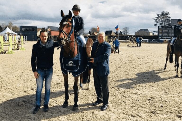 Louise Ameeuw brilha em 1,45m Small Tour GP Vejer