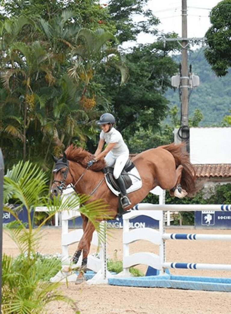 Carolina Alegria Simões é campeã da 1ª etapa do CSIe Copa Feerj 2023