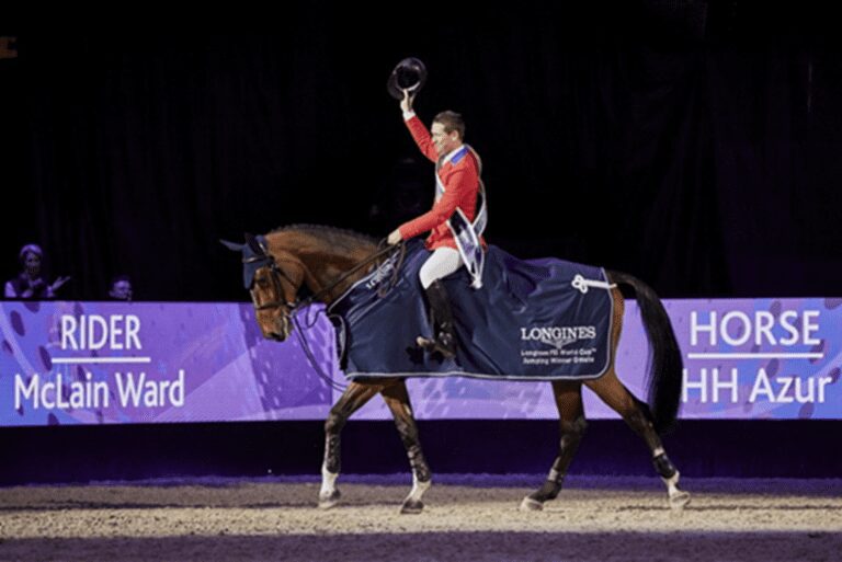 Conversa fiada com os tratadores de McLain Ward: “Ela sabe que é especial, ela ama o público em geral”