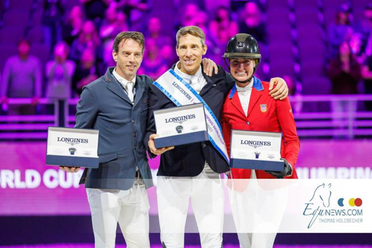 King Edward entrega Henrik von Eckermann à vitória na final da Copa do Mundo da FEI!