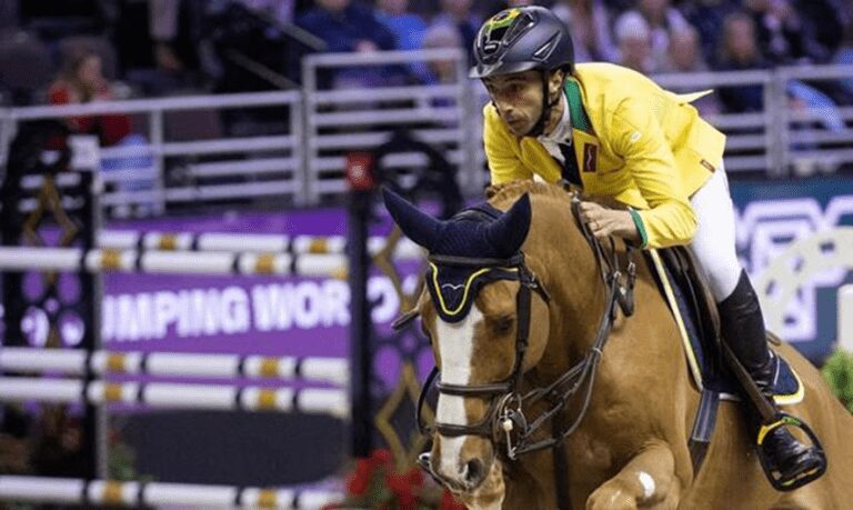 Hipismo: Yuri Mansur chega perto do pódio na Copa do Mundo de saltos Paulista briga por vaga no Pan, que pode classificar país à Olimpíada
