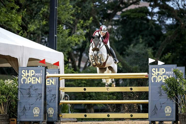 Guilherme Foroni com Cornet Prince JMen, dupla recém formada, fatura GP5* no SHP Open 2023