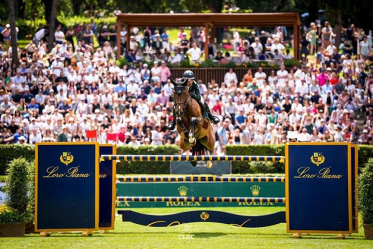 BH “Primavera Montana Imperio Egípcio” em terceiro no pódio do GP5* Rome Rolex